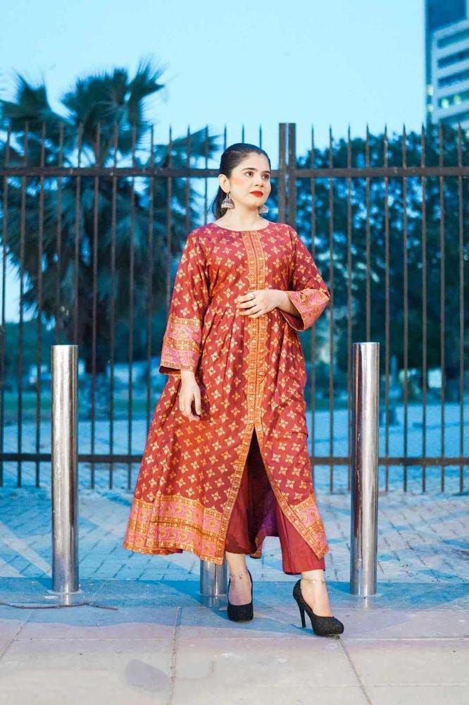 Open Maxi Katan Silk (3-Piece Set)