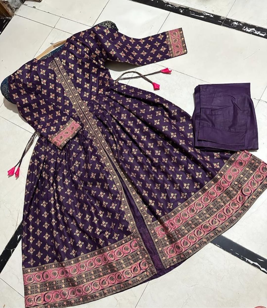 Open Maxi Katan Silk (3-Piece Set)