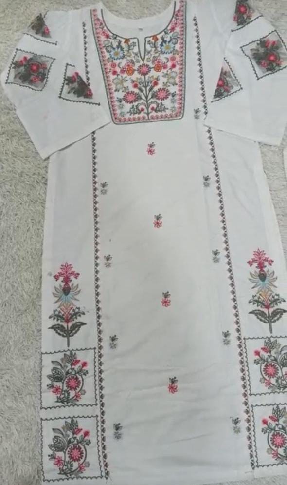 ARTICLE NAME:WHITE DOVE EMB 2PC
