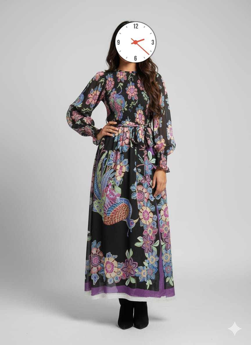 Chfffan long maxi