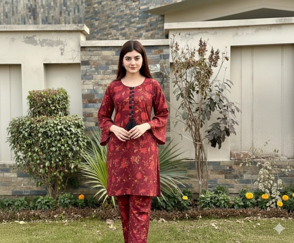 Ladies winter khadre 🥶🥶2pcs