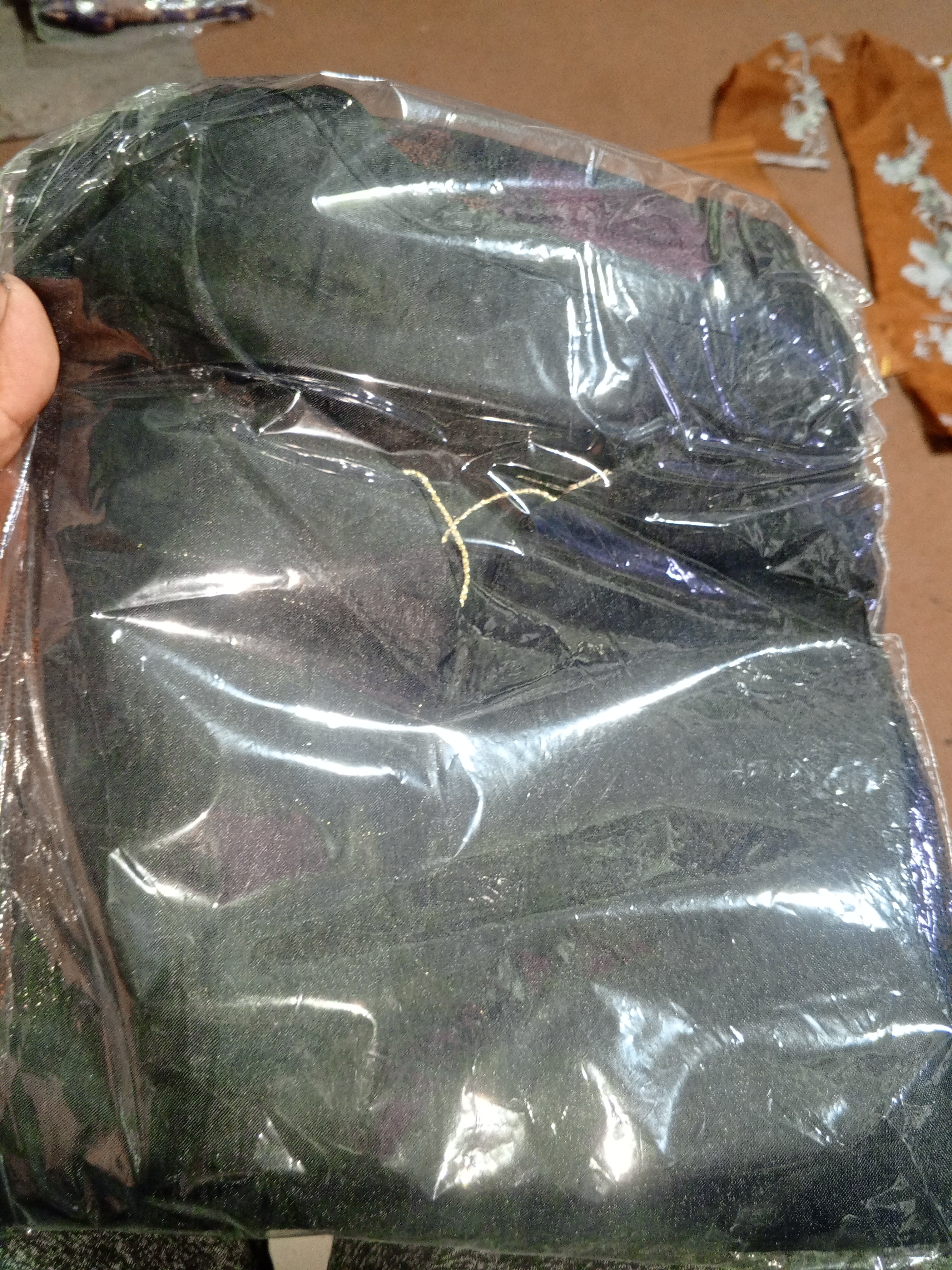 Embroidered 3-Piece Organza Suit