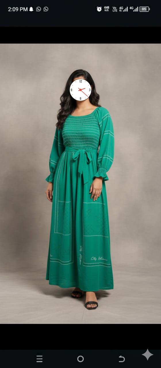 Chfffan long maxi