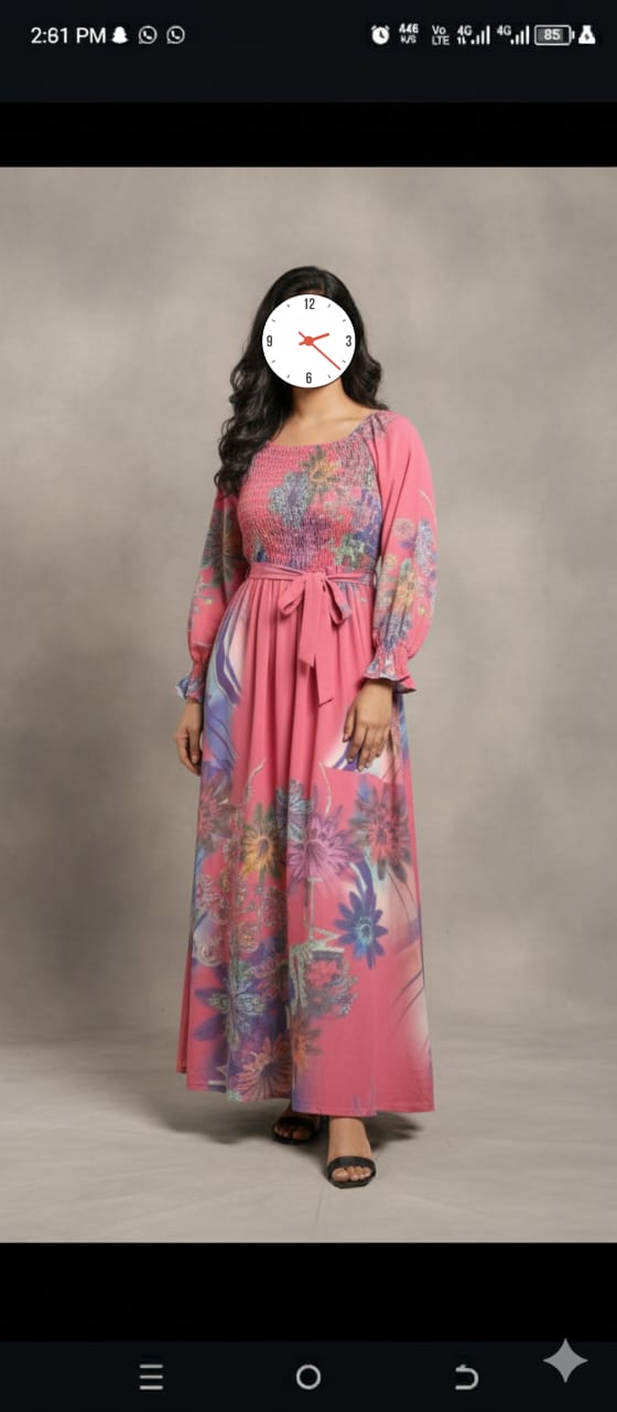 Chfffan long maxi