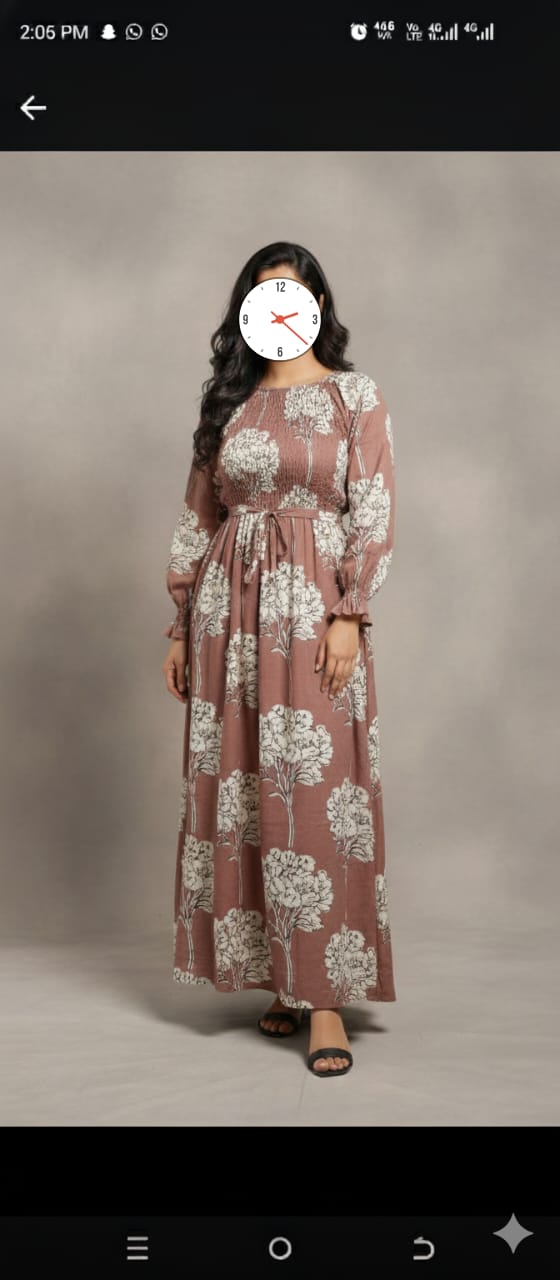 Chfffan long maxi