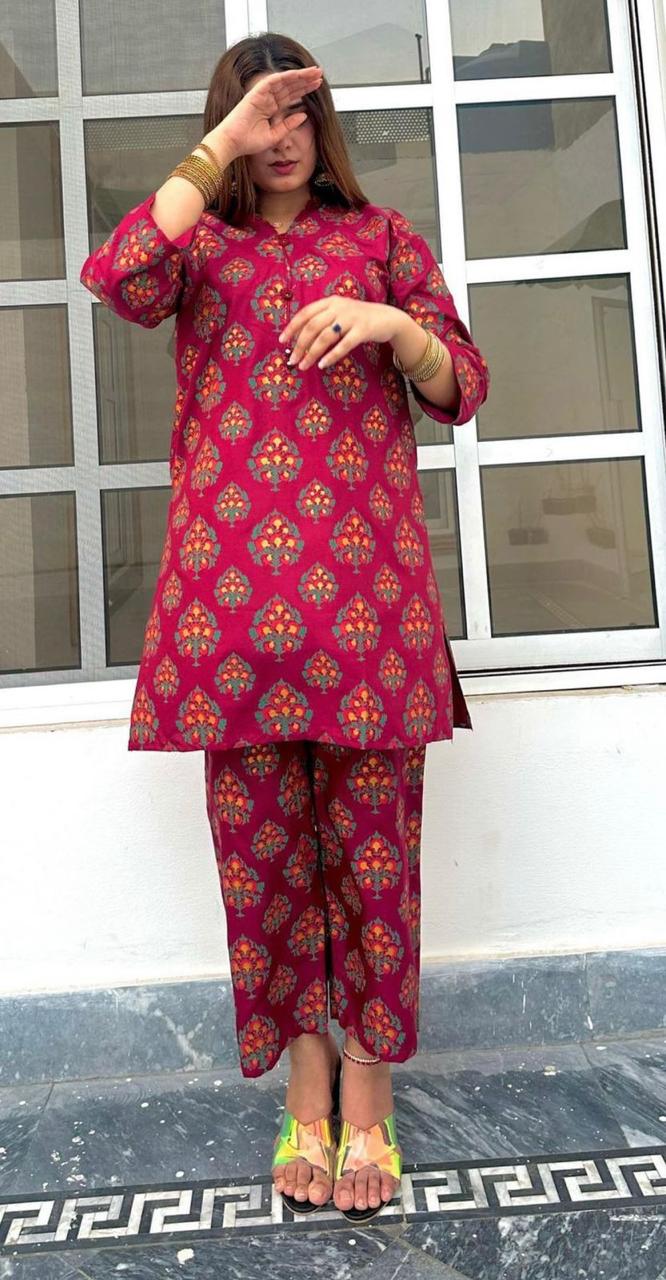 Multi ladies 2pcs suit summer collection