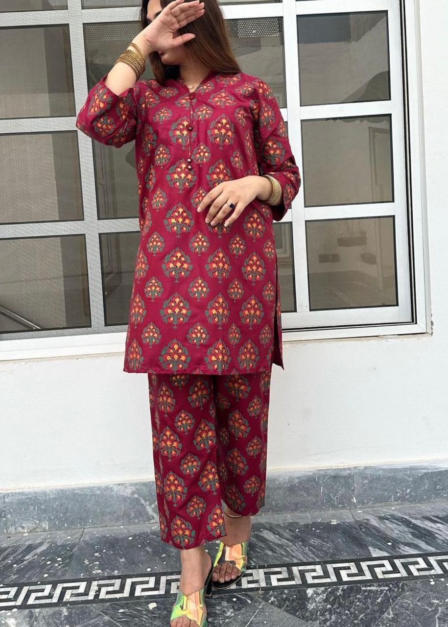 Multi ladies 2pcs suit summer collection