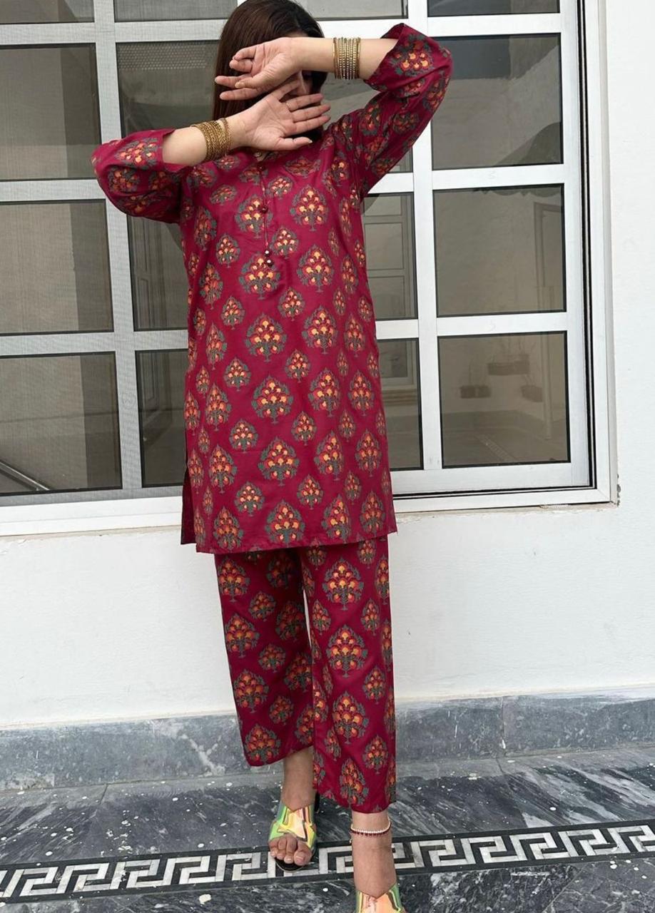 Multi ladies 2pcs suit summer collection