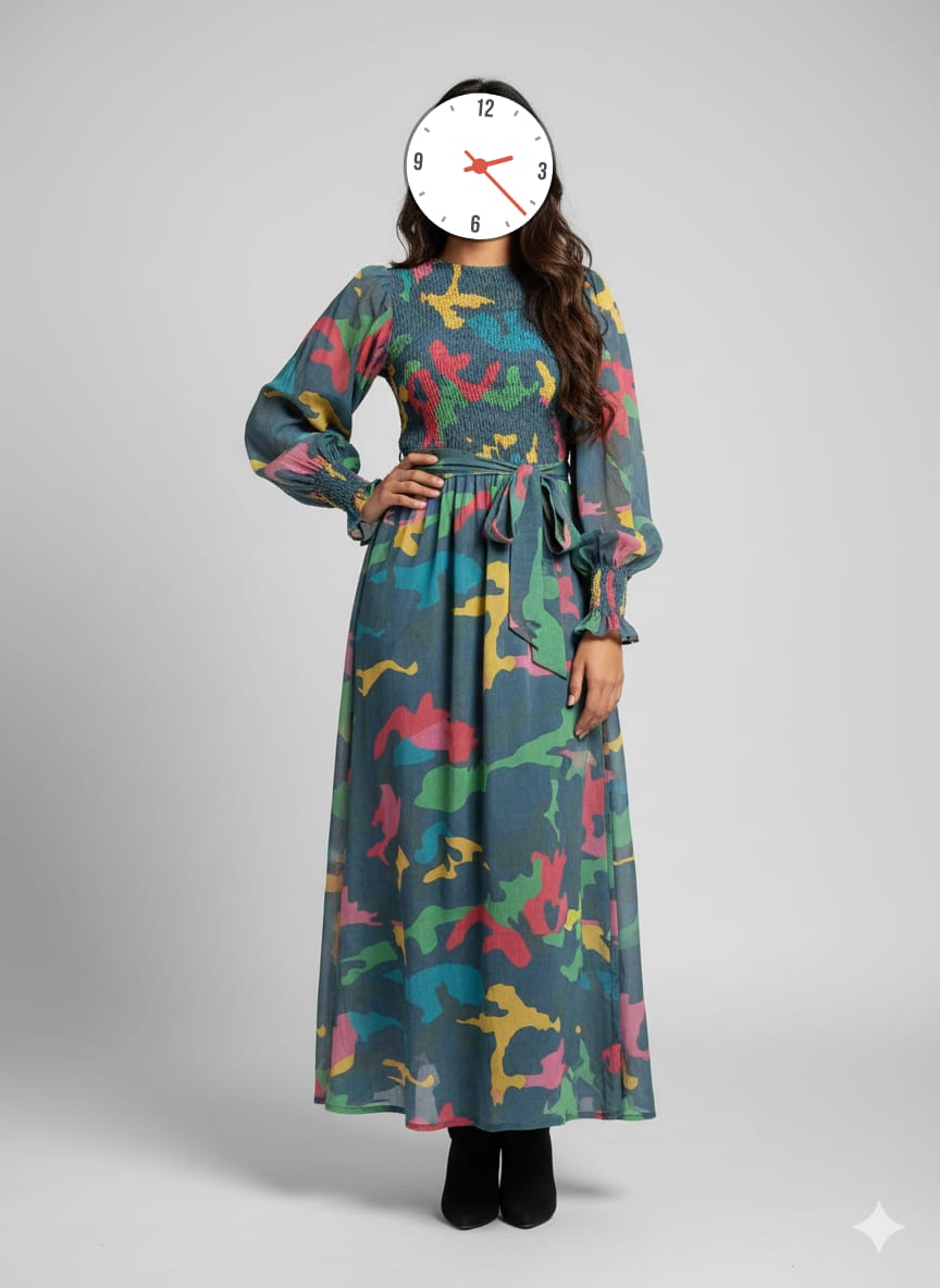 Chfffan long maxi
